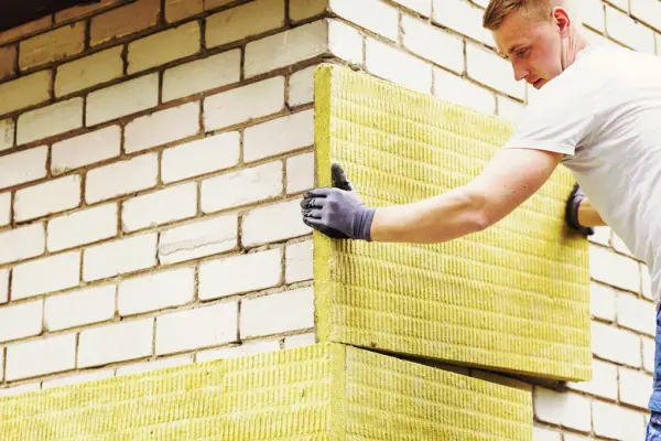 Наружное утепление стен минватой