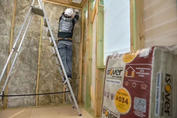 Внутреннее утепление стен минватой