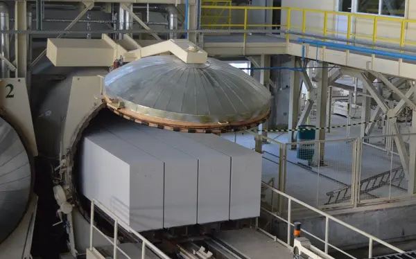 Технология производства: автоклавный газобетон