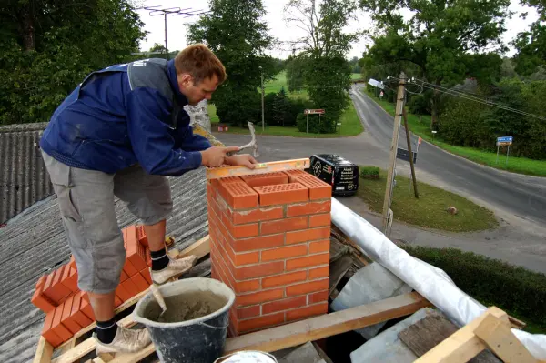 Кирпичный дымоход