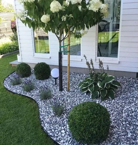 Застосування гранітного щебеню в ландшафтному дизайні