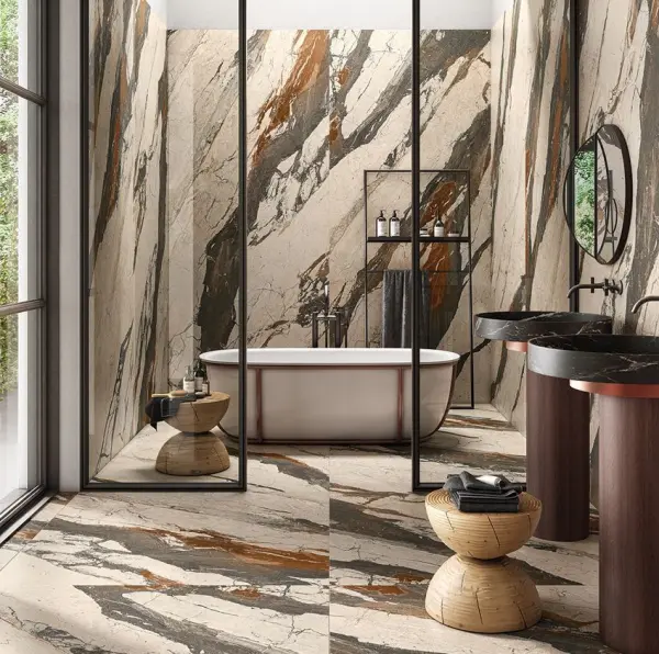 Granite tile for interiors