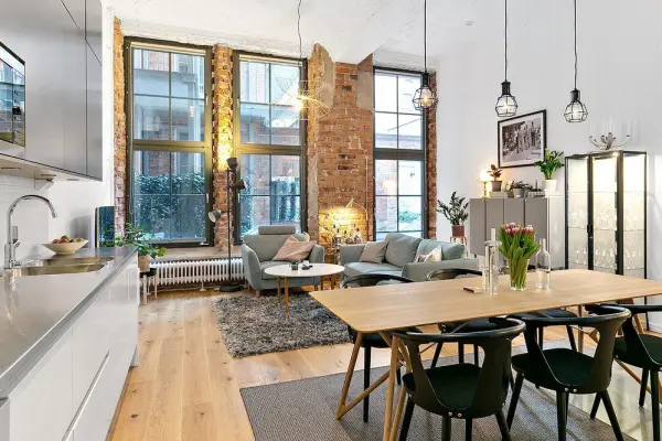 Скандинавський стиль і поєднання з іншими стилями