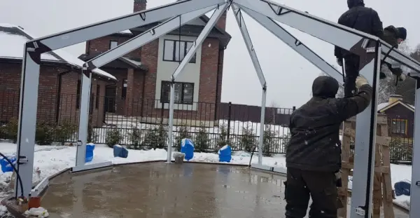 Stages of Creating a Winter Garden