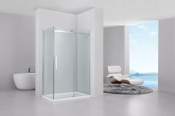 Переваги скляних душових перегородок