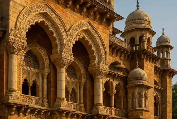 Фрагмент декора Музея принца Уэльского