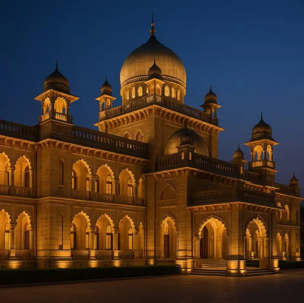 Современное здание в стиле индо-сарацинского ривайвала — творческое переосмысление архитектурного наследия