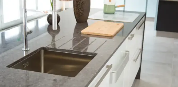 Composite material for kitchen countertop