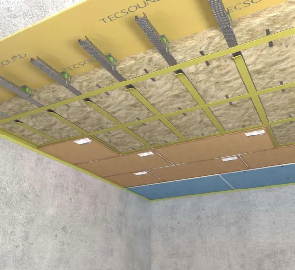 Modern ceiling soundproofing