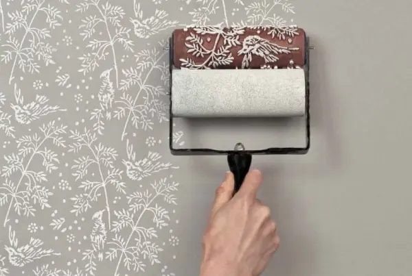 Preparing Wallpaper for Painting