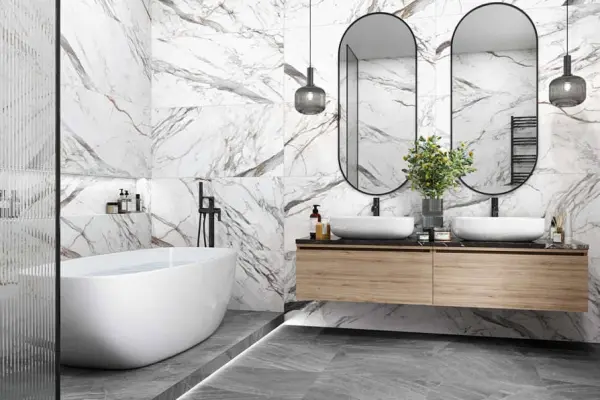 Bathroom design: European trends and practical solutions