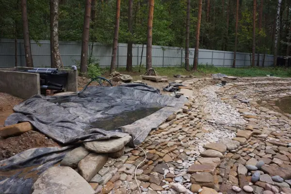 Materials for Water Feature Construction