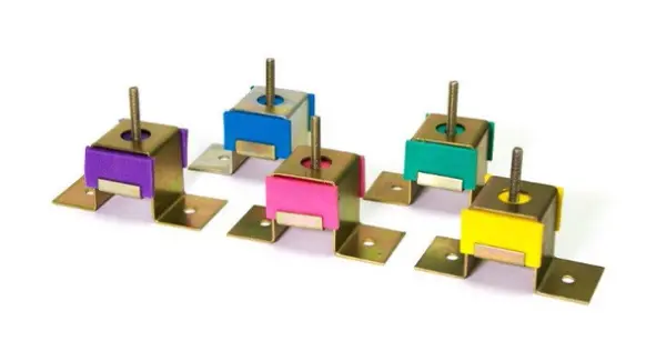 Vibration isolation materials and mounts