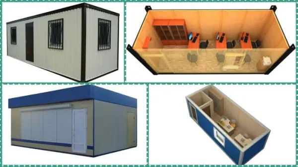 Types of temporary housing for construction