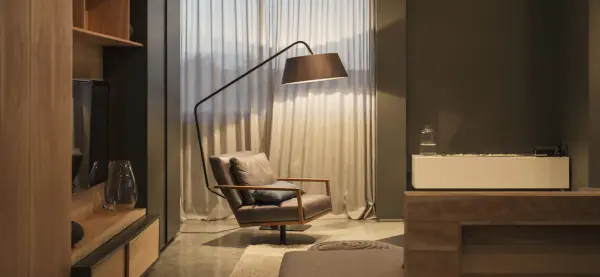 Lighting as a Design Element: Cozy Lamp for Evening Relaxation