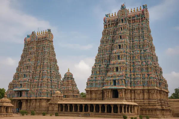 Храм Минакши в Мадурае, Индия
