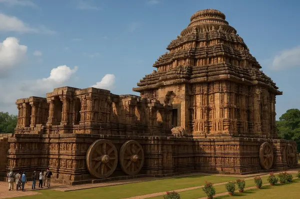 Храм Солнца в Конараке, Индия