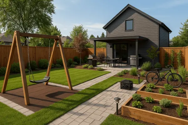 Landscape Design of a Site: Basics of Space Planning