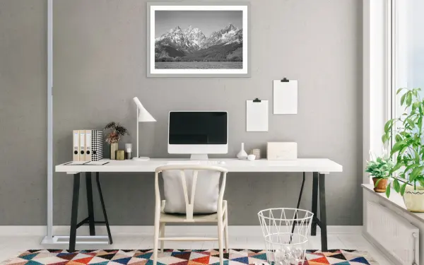 Выбор основных элементов мебели для домашнего офиса