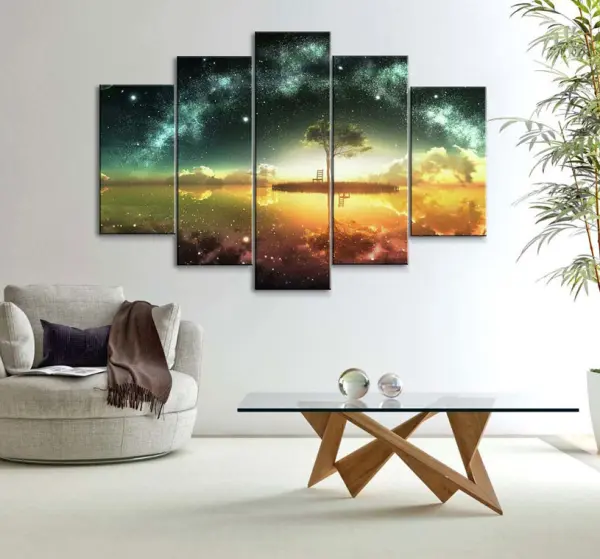 Экологические аспекты и инновации в производстве модульных картин