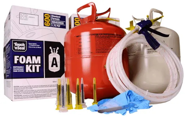 Spray Polyurethane Foam on Floor Tools and Materials