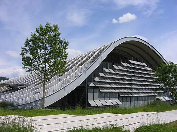 Paul Klee Center in Bern - an example of architecture integration into the landscape