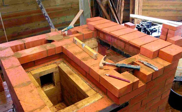 Пошаговая технология кладки садовой печи