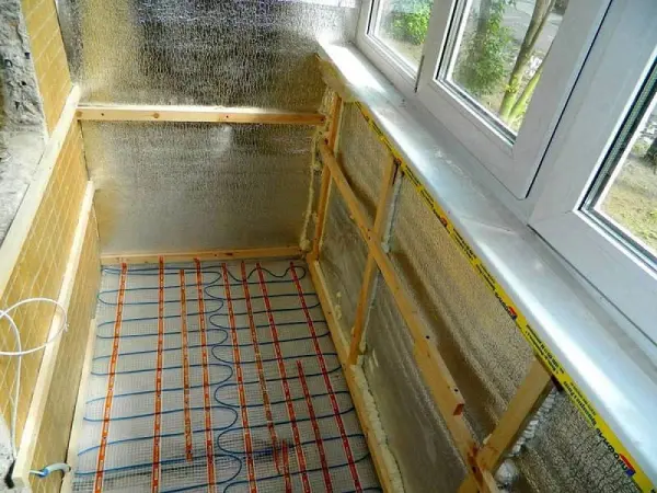 этапы утепления балкона