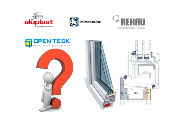 вибір полімерних вікон