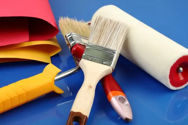 Tools for Painting Wallpaper