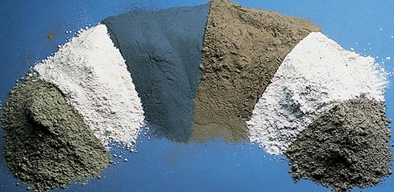 Main types of cement