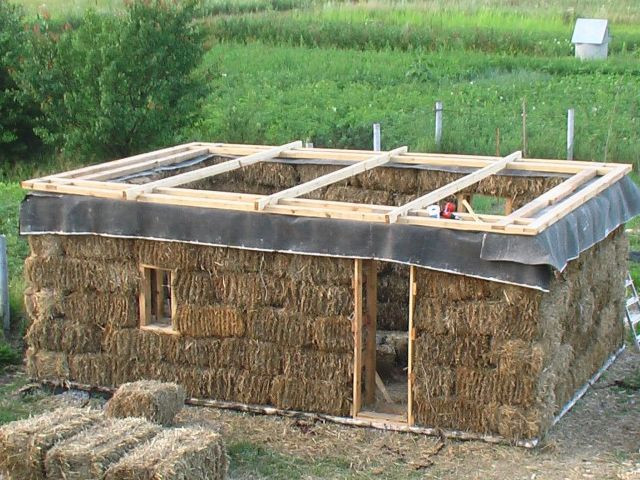 Straw Bale House Building Technology
