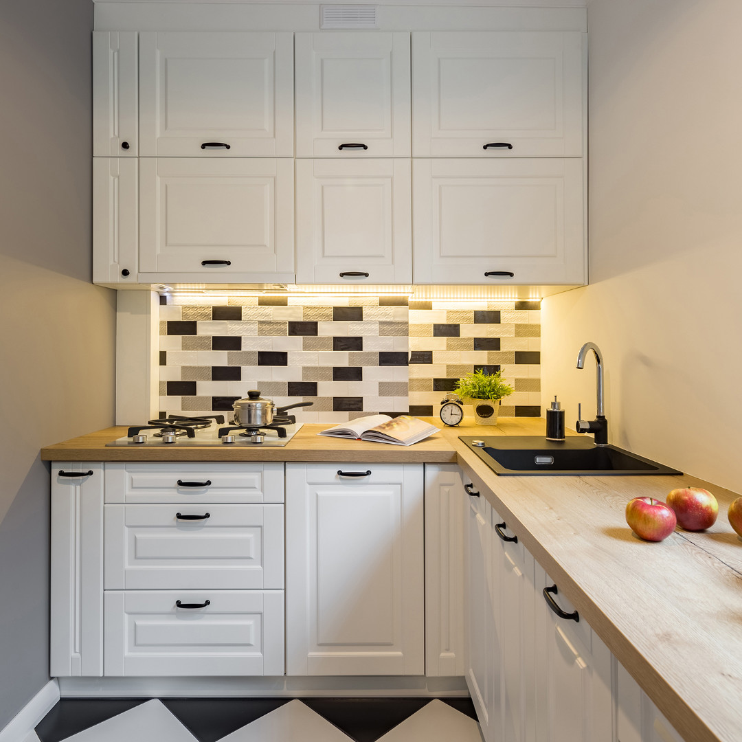 Lighting in a small kitchen