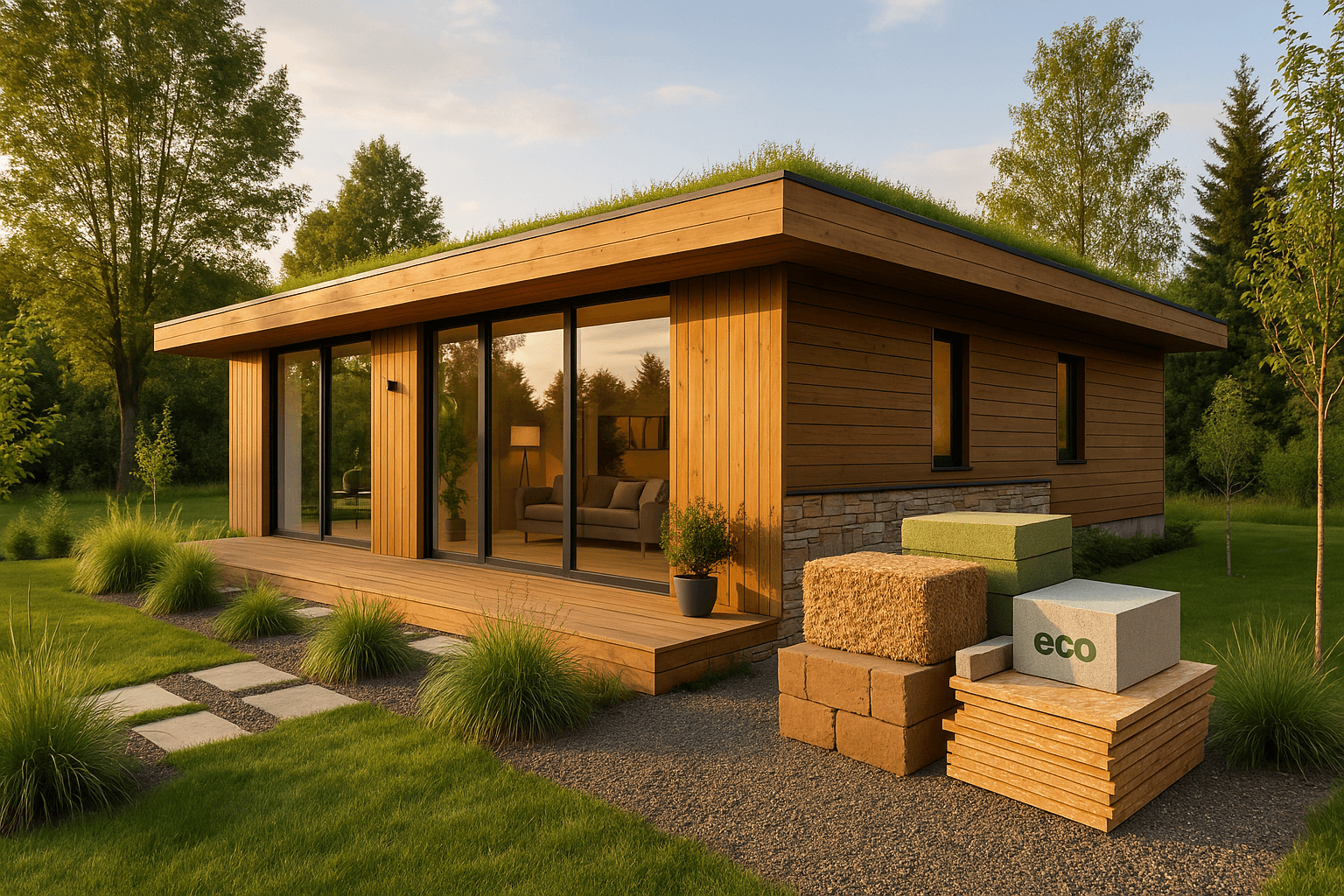 Illustration of Materials For Eco Friendly Apartment Renovation