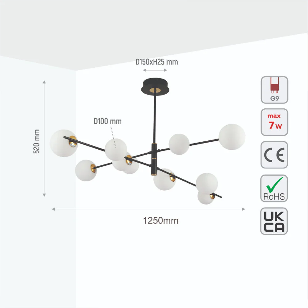 Technical Characteristics of Modern Chandeliers