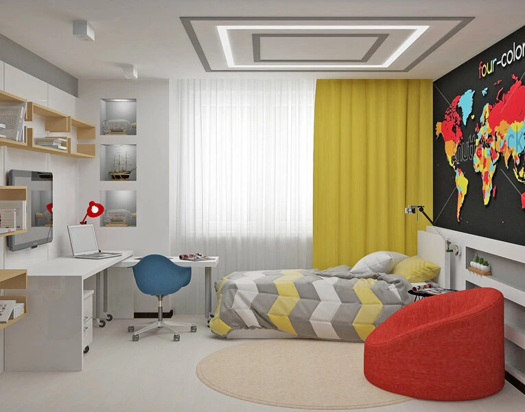 how to create a stylish children's room economically