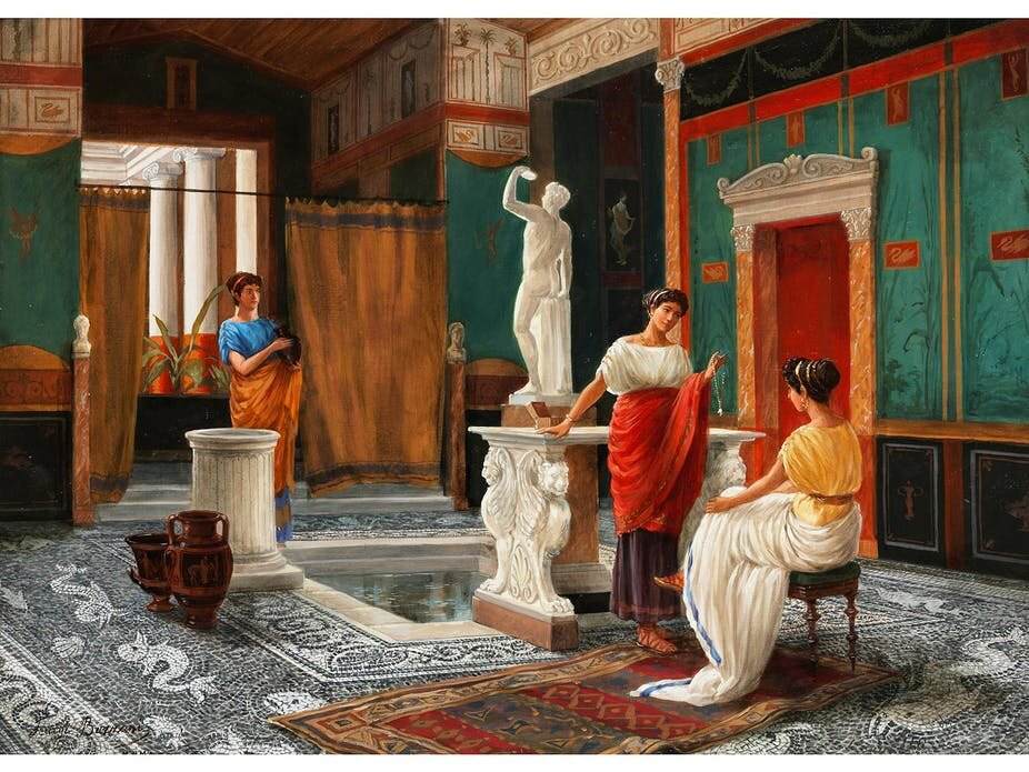 History of Art Use in Interiors
