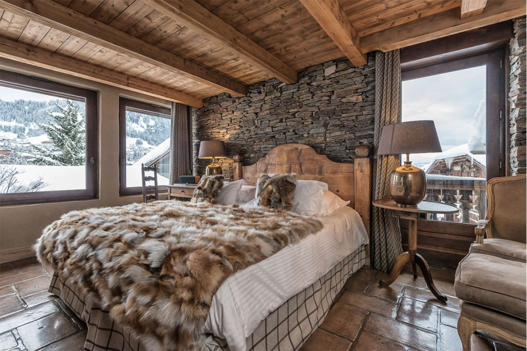 Textiles in Chalet Interior